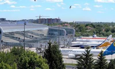 Международный аэропорт Львов увеличил пассажиропоток